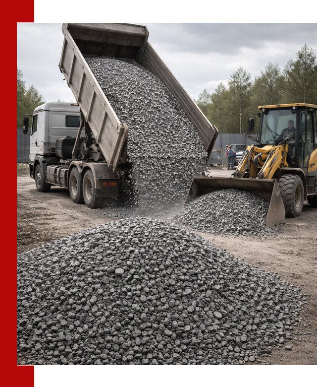 Доставка и продажа щебня гранитного в Новокубанске