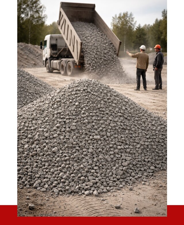 Гранитный щебень фракция 0-5 в Новокубанске от 3015 руб ПРОНЕРУДНкб