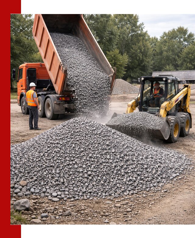 Купить гранитный щебень фракции 5–10 в Новокубанске с доставкой