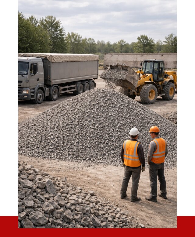 Гранитный щебень фракция 5-20 в Новокубанске от 4367 руб | ПРОНЕРУДНкб