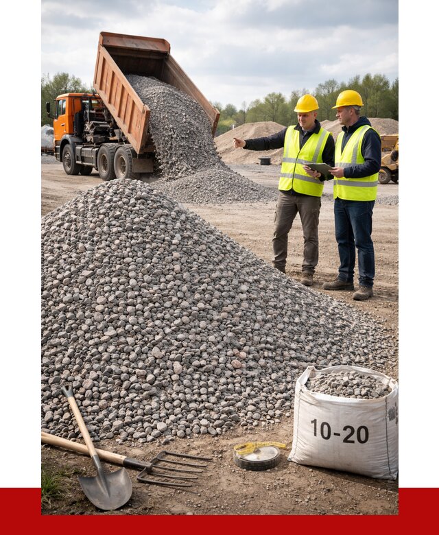 Гранитный щебень фракция 10-20 в Новокубанске от 4367 руб.|ПРОНЕРУДНкб
