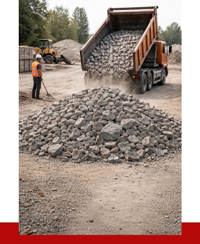 Гранитный щебень фракция 70-150 в Новокубанске от 1716 | ПРОНЕРУДНкб