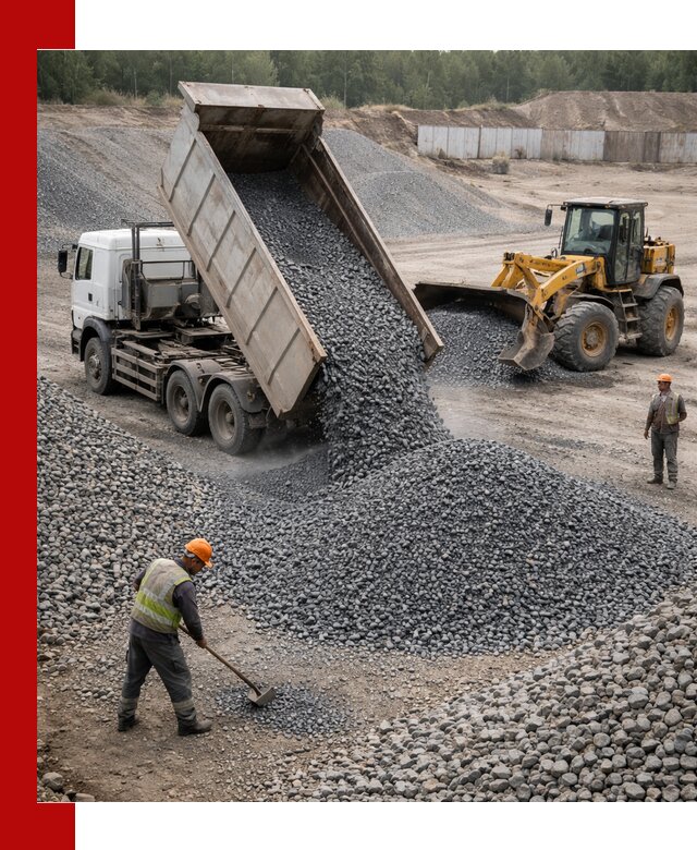 Щебень габбро-диабаз фр. 5-20 с доставкой в Новокубанске