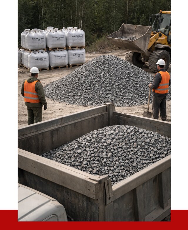 Щебень габбро диабаз 20-40 в Новокубанске от 3535 руб. | ПРОНЕРУДНкб