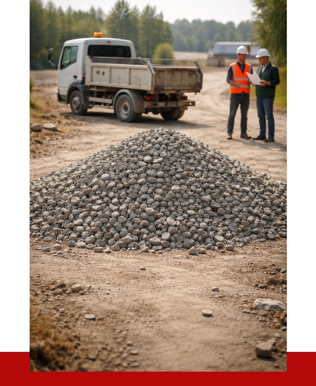 Гравийный щебень фракция 20-40 в Новокубанске от 1248 р. | ПРОНЕРУДНкб