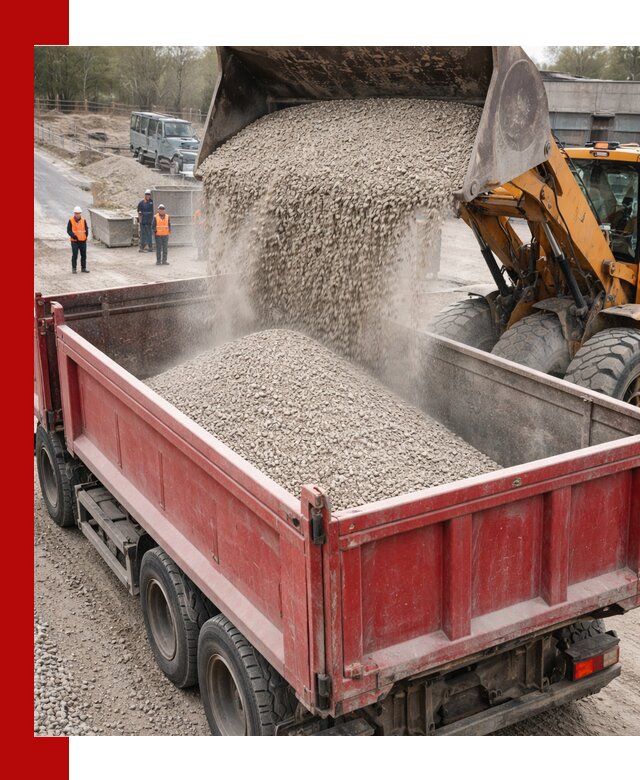 Купить известняковый щебень фракции 0-5 с доставкой в Новокубанске