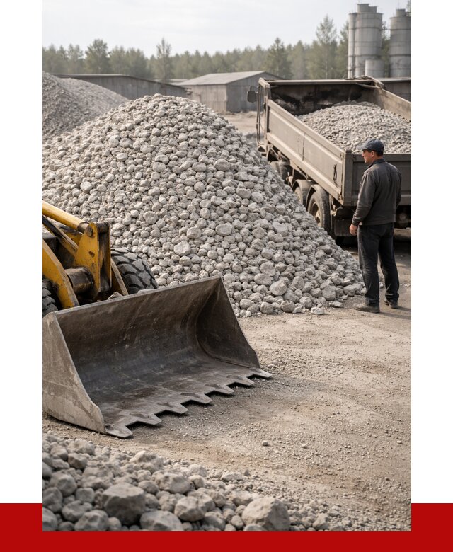 Известняковый щебень фракция 40-70 в Новокубанске от 4367 р. | ПРОНЕРУДНкб