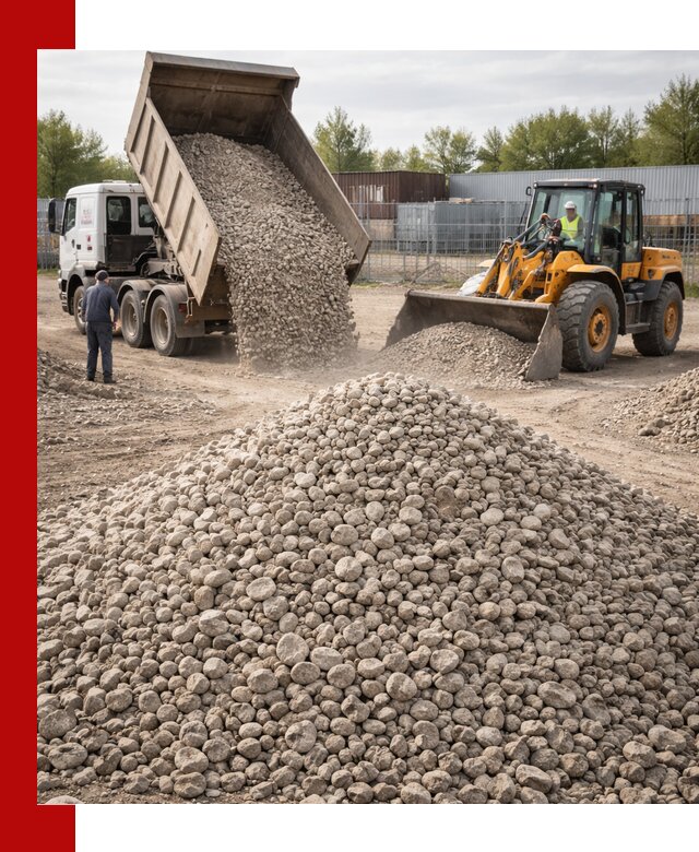 Доломитовый щебень фракции 20–41 с доставкой в Новокубанске