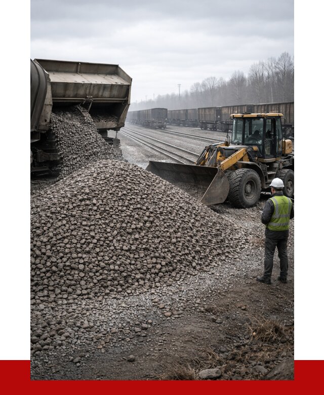 Купить железнодорожный щебень в Новокубанске от 2911 р. | ПРОНЕРУДНкб