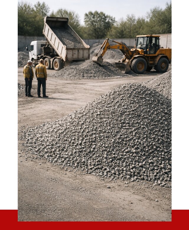 Вторичный щебень фр. 5-20 в Новокубанске от 1664 р. - ПРОНЕРУДНкб