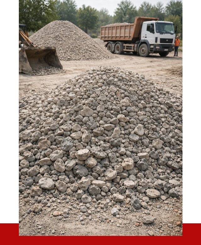 Вторичный щебень фракция 20-40 в Новокубанске от 2288 р ПРОНЕРУДНкб