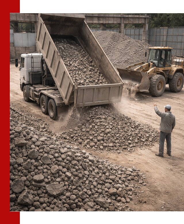 Вторичный щебень фракция 20-40 с доставкой в Новокубанске