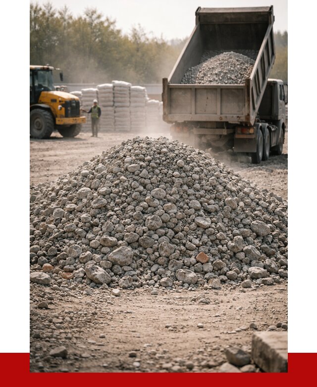 Вторичный щебень фракция 70-150 в Новокубанске от 1456 р. | ПРОНЕРУДНкб