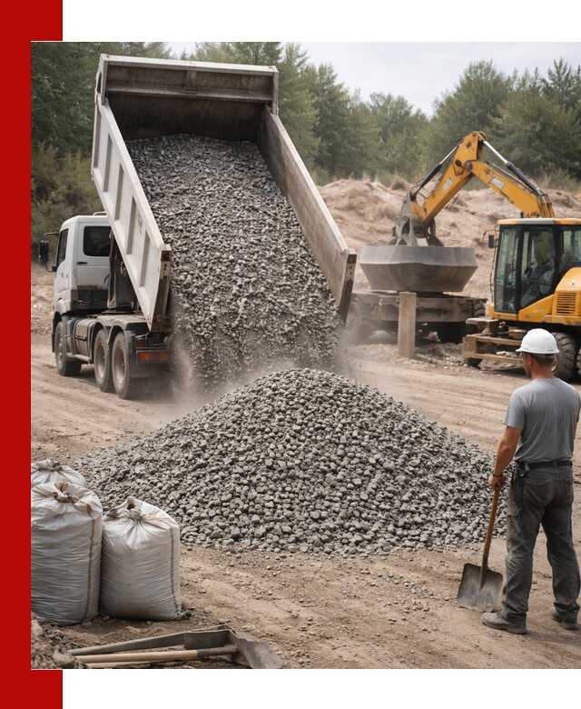 Доставка и продажа бетонного щебня в Новокубанске