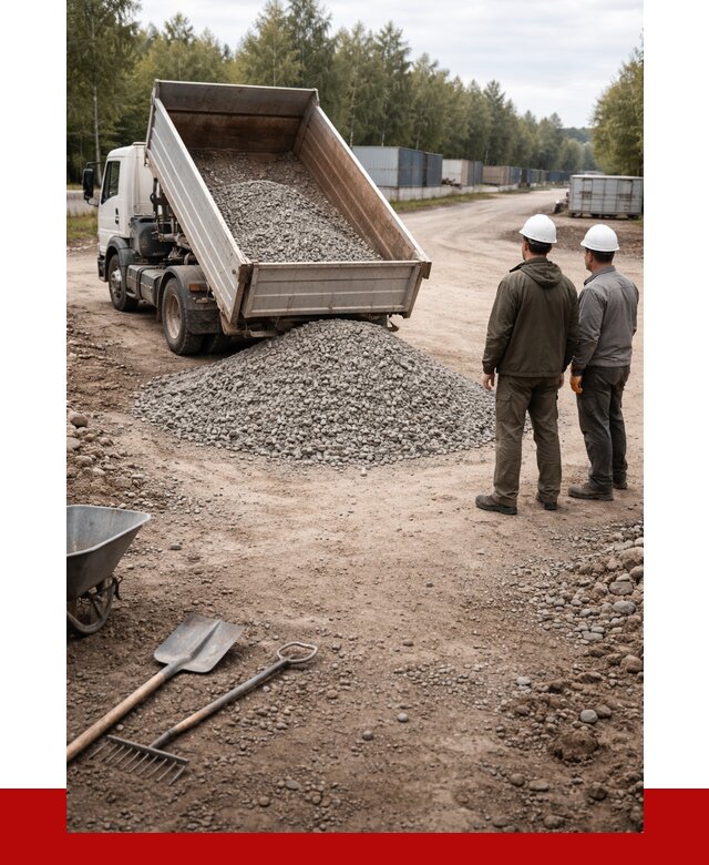 Бетонный щебень фракция 5-20 в Новокубанске от 3327 р., ПРОНЕРУДНкб
