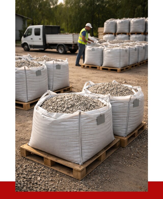 Щебень в мешках с доставкой в Новокубанске от 4367 р. | ПРОНЕРУДНкб