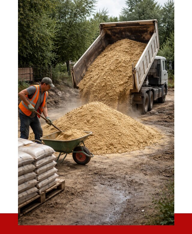 Купить песок с доставкой в Новокубанске от 1872 р. | ПРОНЕРУДНкб