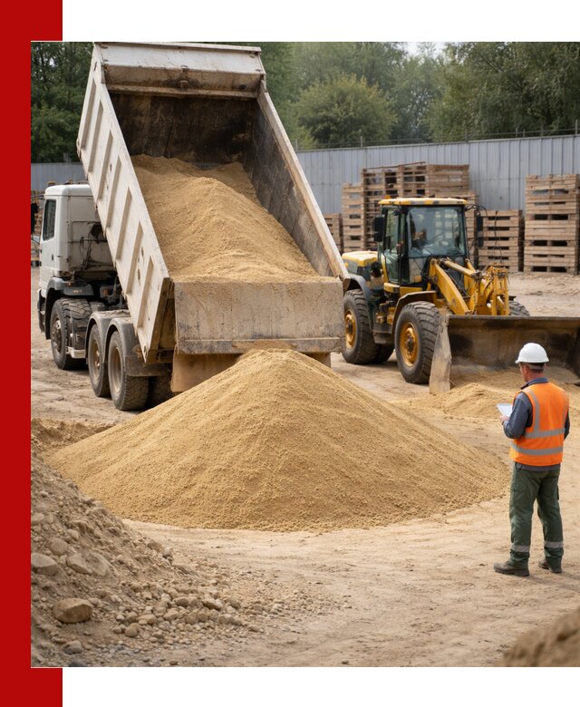 Доставка карьерного мелкозернистого песка в Новокубанске