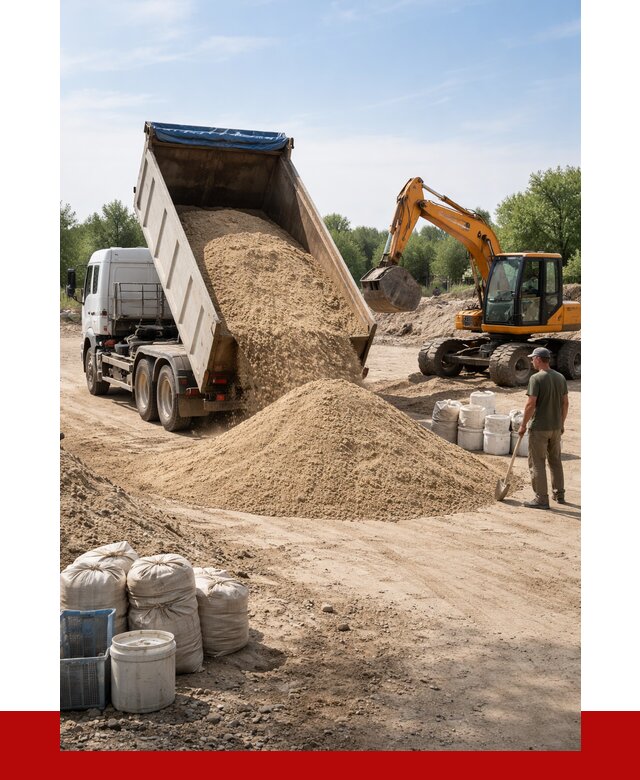 Купить речной песок в Новокубанске от 1248 р. за куб | ПРОНЕРУДНкб