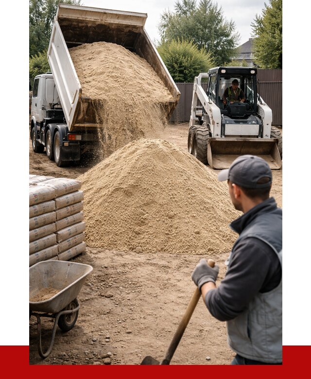 Мытый речной песок с доставкой в Новокубанске от 1508 р. | ПРОНЕРУДНкб