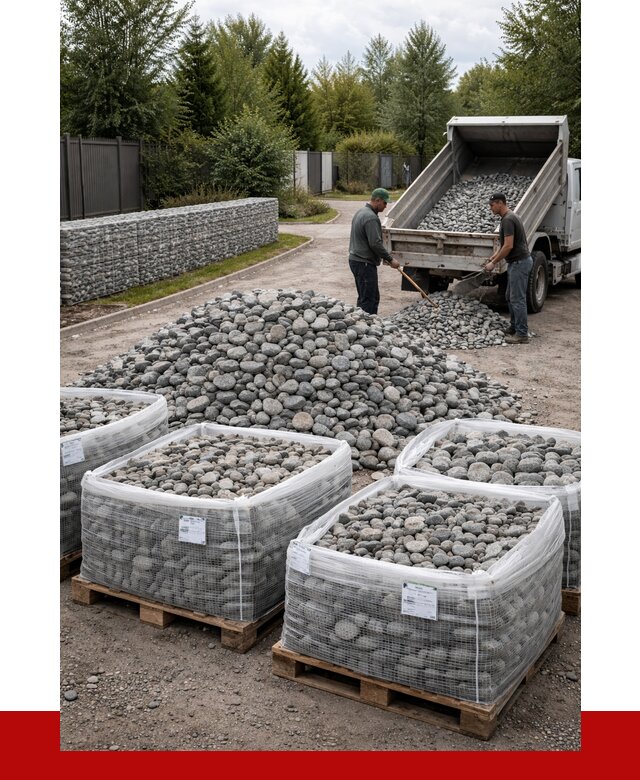 Камень для габионов в Новокубанске от 4367 р. за куб | ПРОНЕРУДНкб