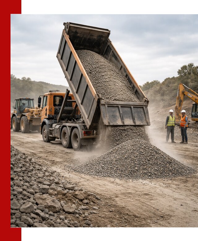 Щебёночно-песчаная смесь ЩПС С1 с доставкой в Новокубанске