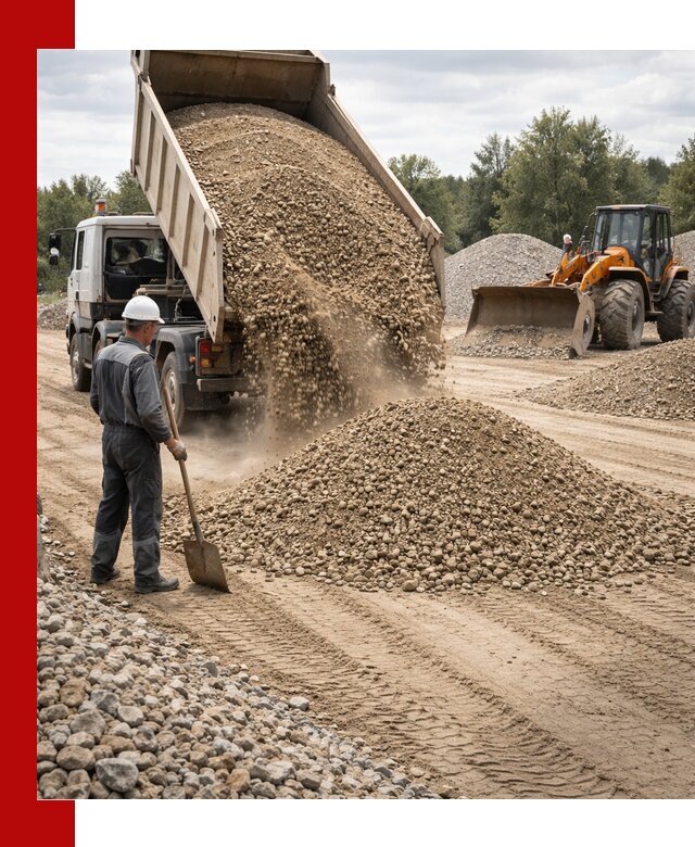 Доставка щпс С3 в Новокубанске самосвалами и бортовыми грузовиками