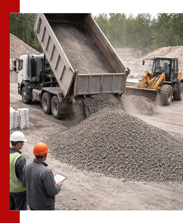 Доставка и продажа гранитного отсева 0-10 в Новокубанске