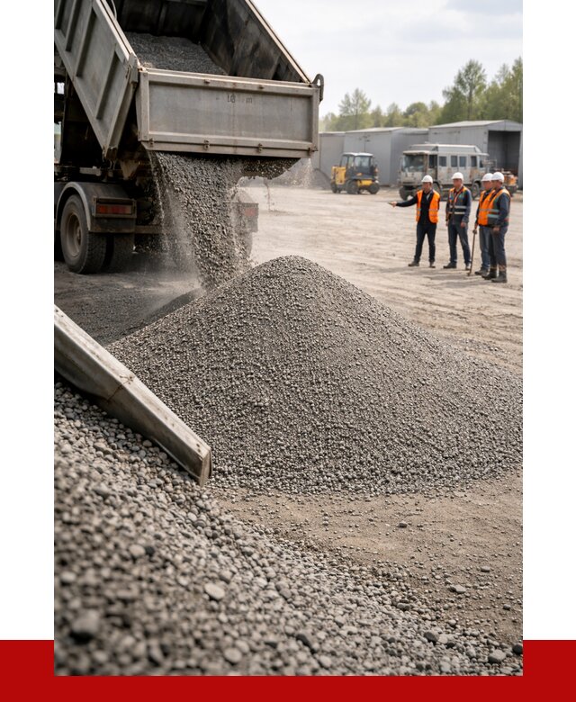 Гравийный отсев 0-5 в Новокубанске от 1248 р. с доставкой | ПРОНЕРУДНкб