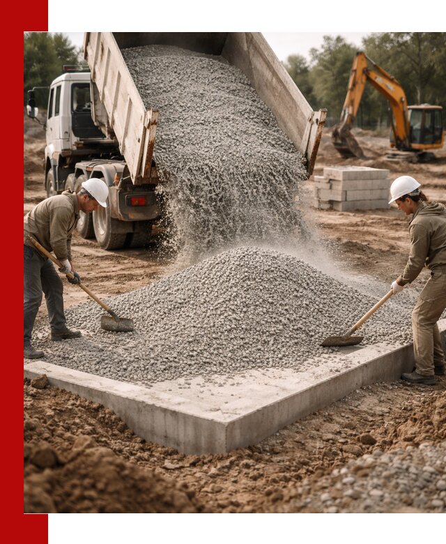 Доставка и продажа отсева для бетона в Новокубанске