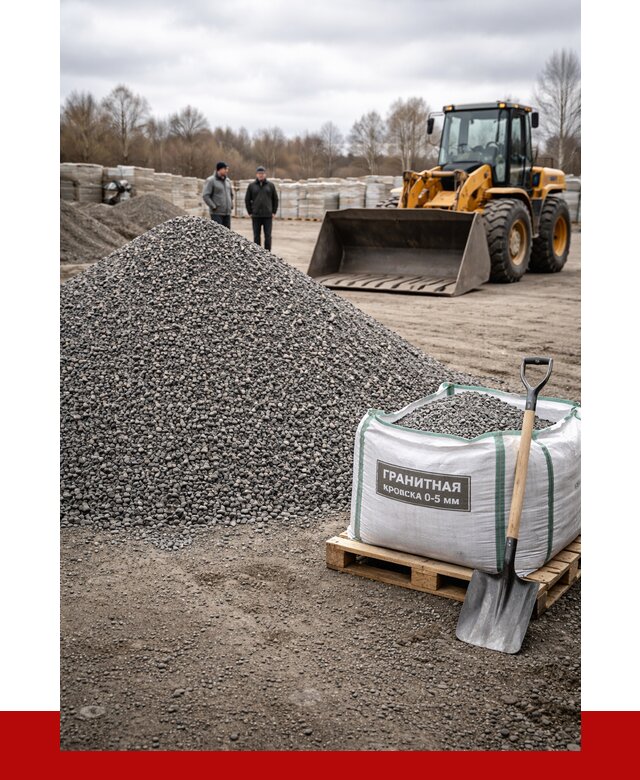 Купить гранитную крошку в Новокубанске от 4991 р. с доставкой | ПРОНЕРУДНкб