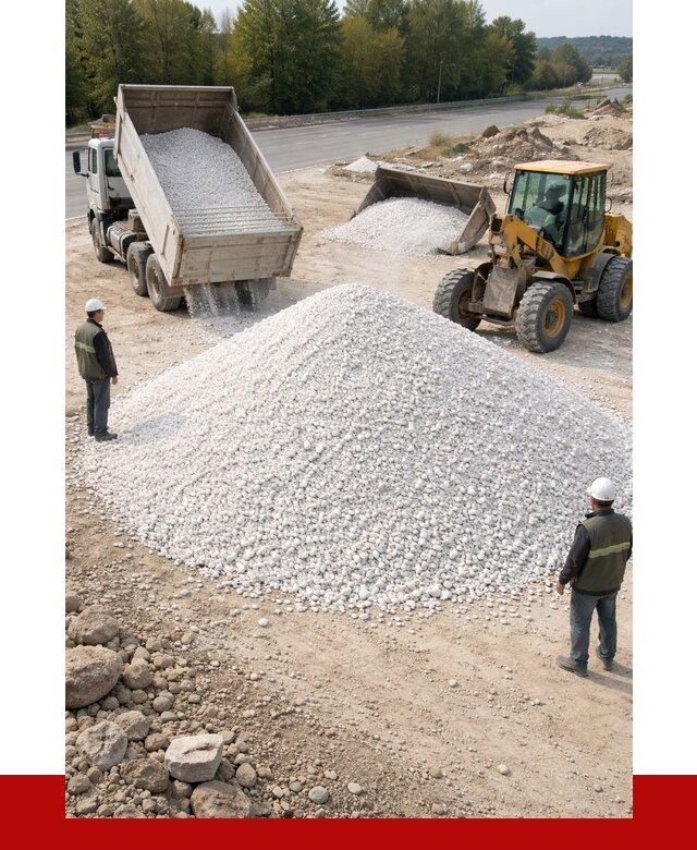 Белая мраморная крошка в Новокубанске от 4367 р. с доставкой | ПРОНЕРУДНкб