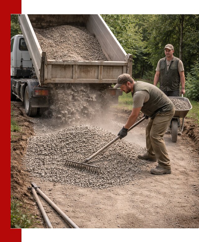 Каменная крошка для дорожек с доставкой в Новокубанске