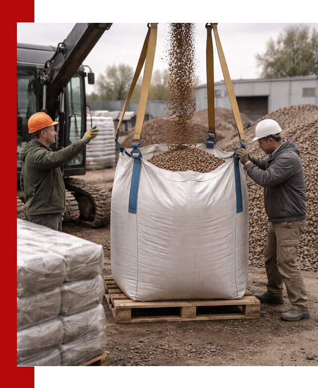 Керамзит в биг-бегах с доставкой в Новокубанске