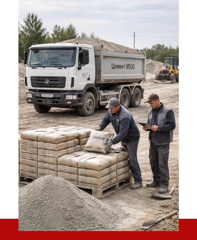 Купить цемент м500 с доставкой в Новокубанске от 5407 р. | ПРОНЕРУДНкб