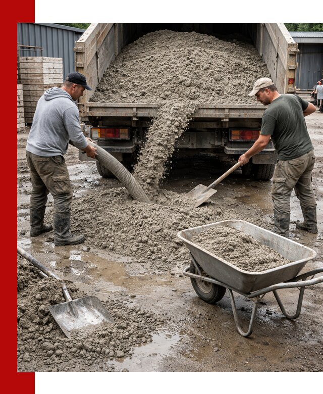 Цементно-песчаная смесь М150 доставка в Новокубанске