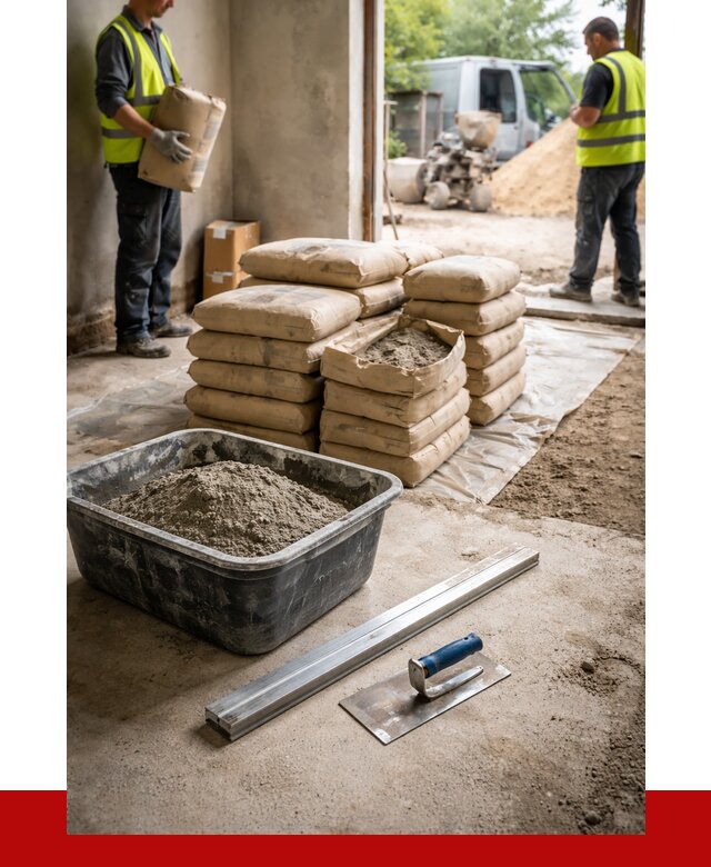 Купить сухую смесь для стяжки в Новокубанске от 4679 р. | ПРОНЕРУДНкб