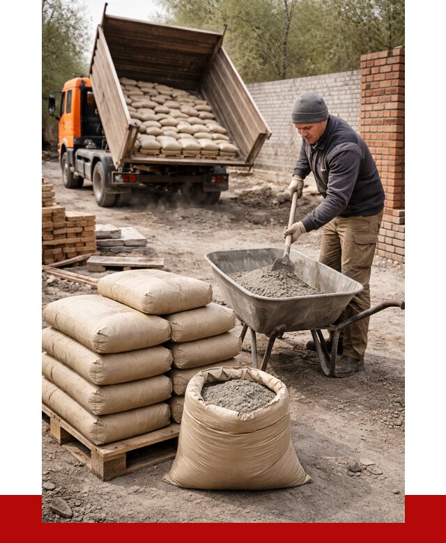 Купить сухую смесь для кладки в Новокубанске от 1248 р. | ПРОНЕРУДНкб