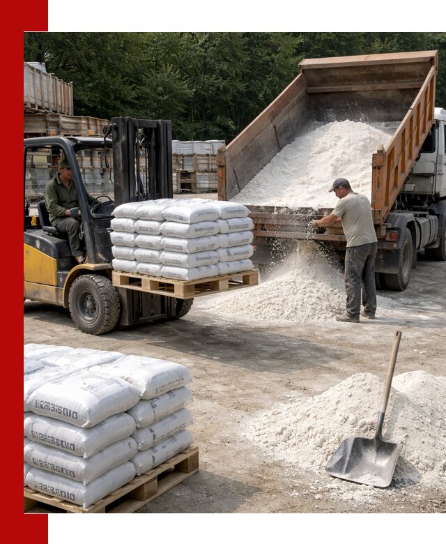 Доставка строительной извести оптом и в розницу в Новокубанске