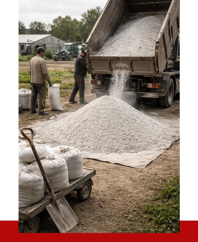 Купить известняковая мука в Новокубанске от 4367 р. за куб | ПРОНЕРУДНкб