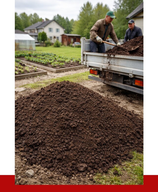 Плодородный грунт в Новокубанске с доставкой от 4367 р. | ПРОНЕРУДНкб