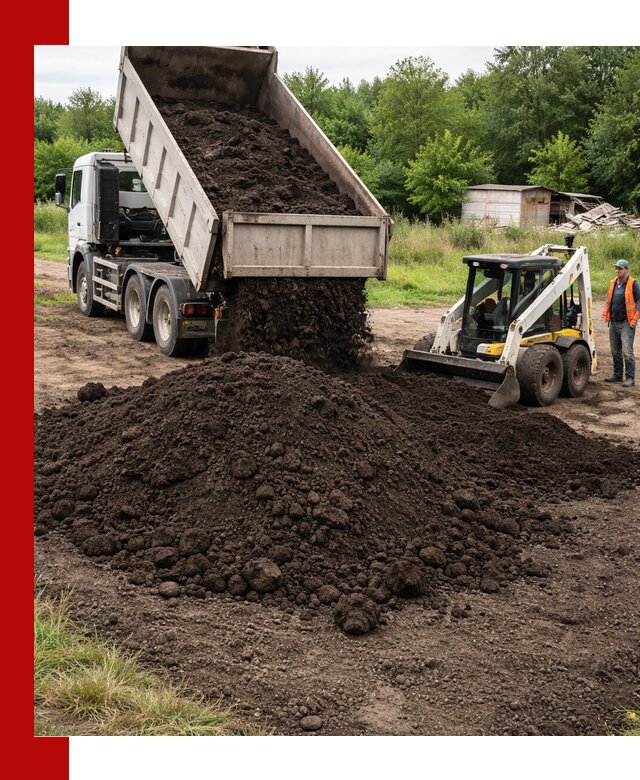 Поставка плодородной земли с доставкой самосвалом в Новокубанске