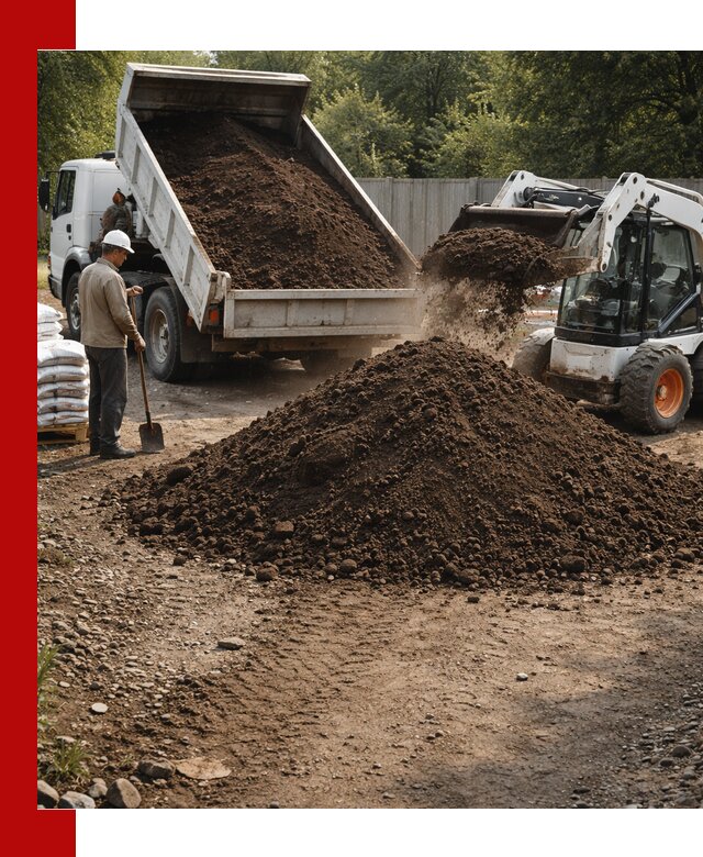Доставка растительного грунта в Новокубанске от производителя оптом и в розницу
