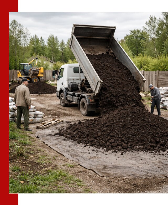 Доставка качественного почвогрунта в Новокубанске оптом и в розницу