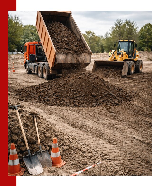 Поставка и доставка планировочного грунта в Новокубанске