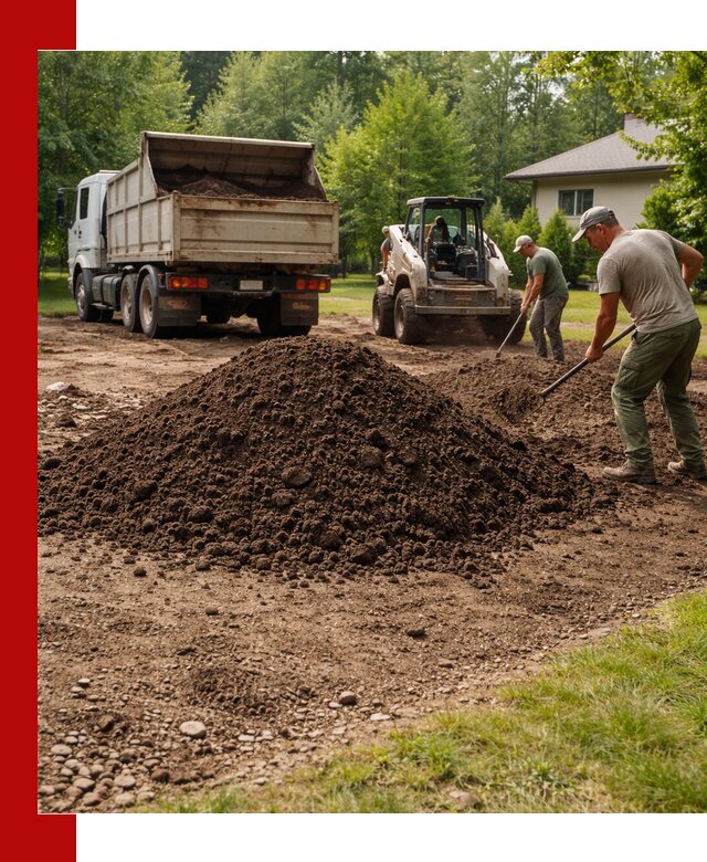 Доставка и укладка грунта для газона в Новокубанске