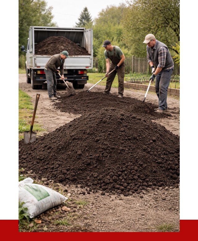 Купить землю для огорода в Новокубанске от 3327 р./куб | ПРОНЕРУДНкб