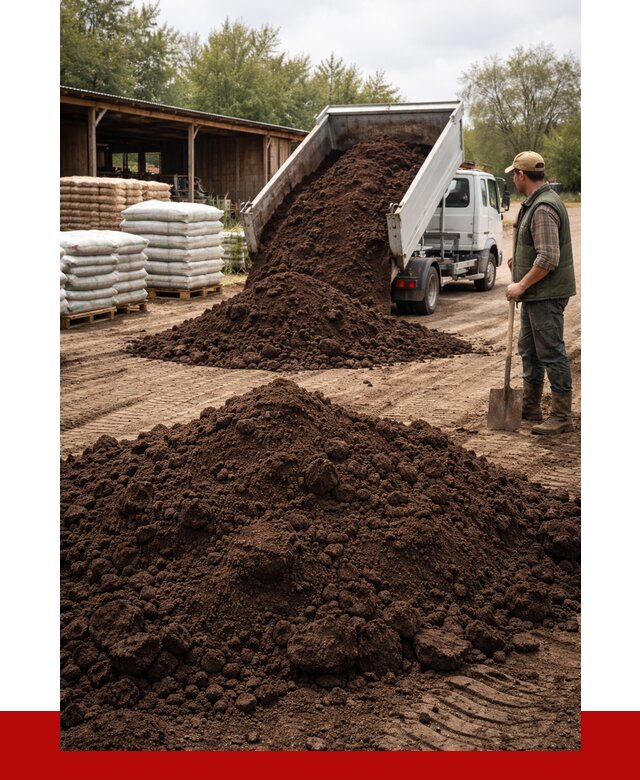 Купить торф с доставкой в Новокубанске от 4367 р. за куб | ПРОНЕРУДНкб