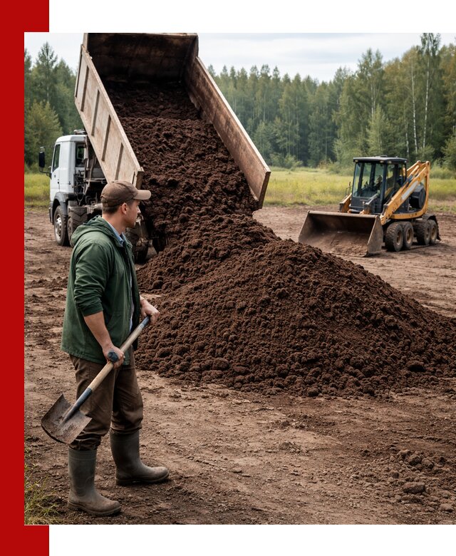 Купить верховой торф с доставкой в Новокубанске для садоводства и растений