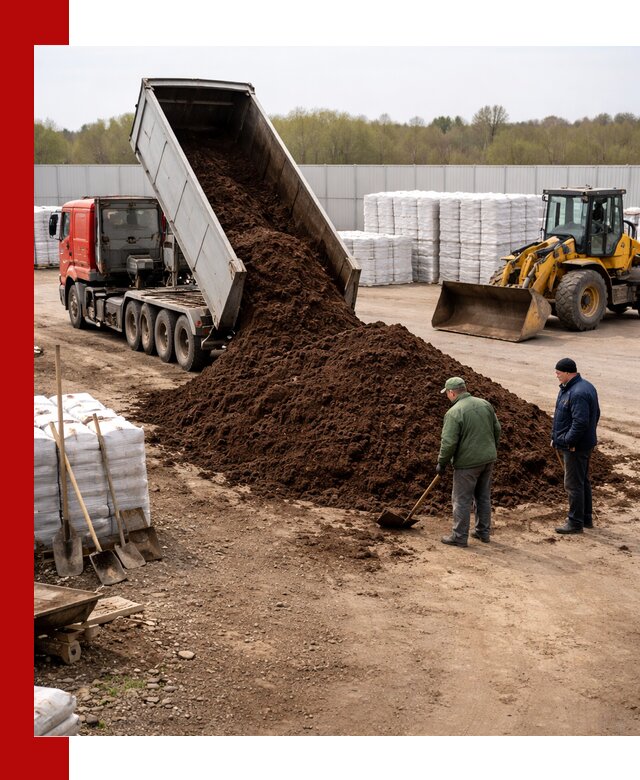 Доставка торфяных смесей оптом и в розницу в Новокубанске